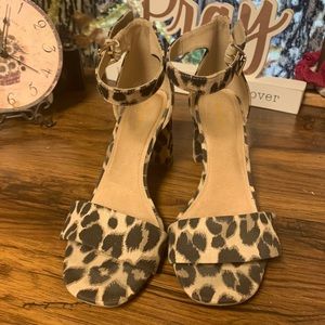Leopard Heels